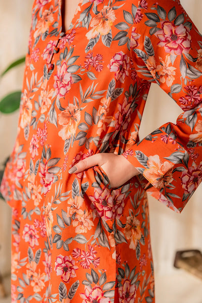 Premium Lawn Summer 2 Piece Dress - 003